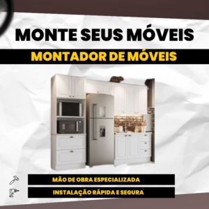 Montagem de cozinha 4 peças - Montador de Móveis Campinas