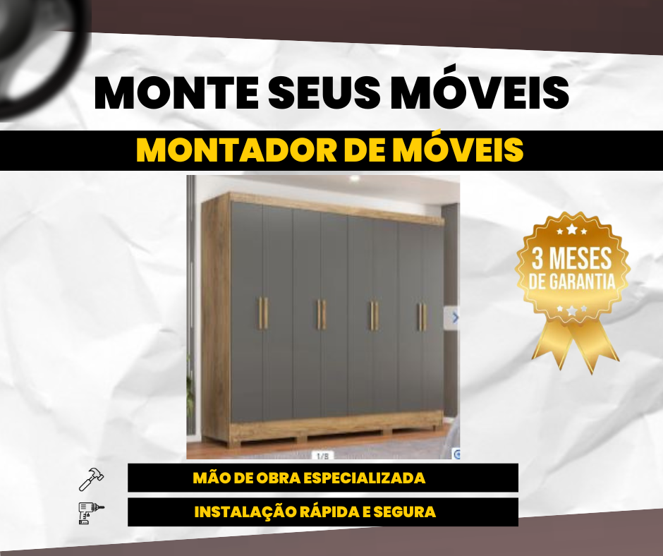 montagem de guarda roupacampinas e região